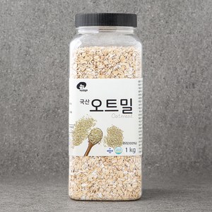 엉클탁 국내산 귀리로 만든 오트밀, 1kg, 1개