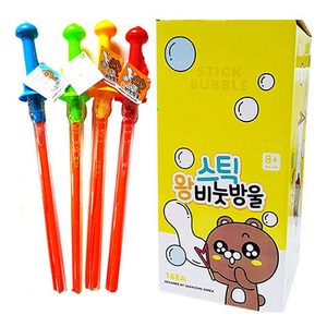 2000 스틱 왕 비누방울 100ml x 4종 x 4p 세트, 혼합색상, 1세트