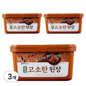 곰곰 고소한 된장, 1kg, 3개