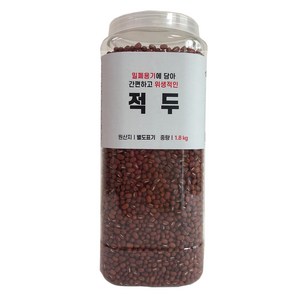 대한농산 통에담은 적두, 1.8kg, 1개