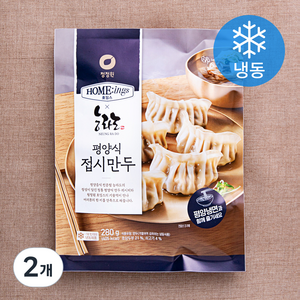 호밍스 평양식 접시만두 (냉동), 280g, 2개