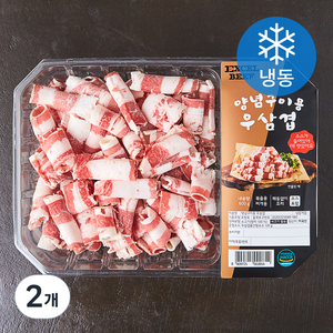 엑셀비프 양념구이용 우삼겹 (냉동), 600g, 2개