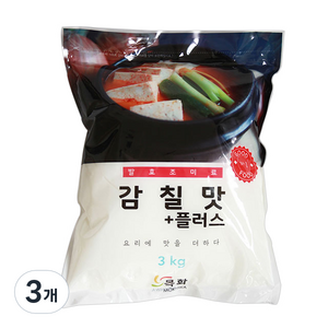 딜리셔스마켓 감칠맛플러스, 3kg, 3개