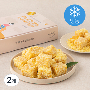 더바른 카스테라 호박 인절미 (냉동), 1kg, 2개