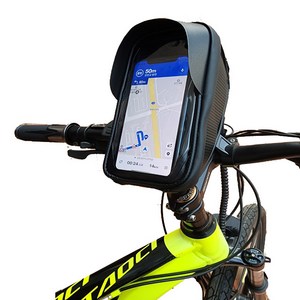 힙앤바디 자전거 핸드폰거치대, 블랙, 1개