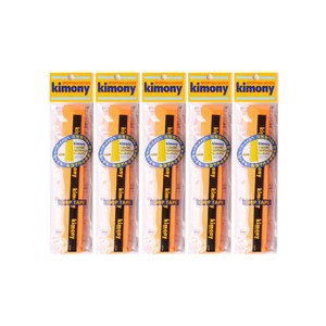 키모니 하이 소프트 스파이럴 그립 KGT105 5p, 오렌지, 5개