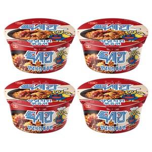 맥시칸 하림 양념치킨 볶음면 127g, 4개