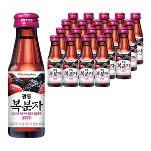 광동 복분자 음료, 100ml, 20개