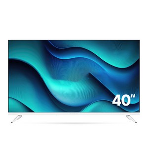 와이드뷰 FHD 화이트에디션 구글 안드로이드 스마트TV, 101cm(40인치), GTWV400FHD11, 스탠드형, 고객직접설치