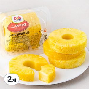 Dole 스위티오 파인애플, 540g, 2개