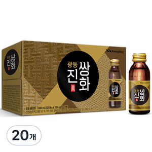 광동 진 쌍화, 100ml, 20개