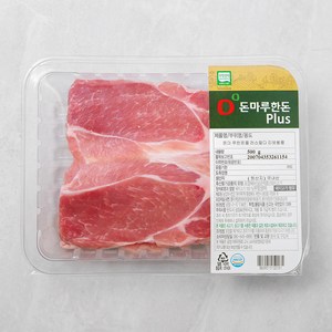 돈마루 무항생제 인증 한돈플러스 앞다리보쌈용 (냉장), 500g, 1팩