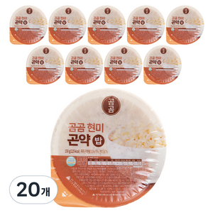 곰곰 현미 곤약밥, 150g, 20개