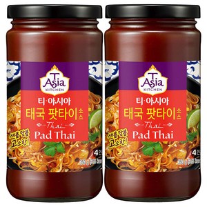 티아시아 태국 팟타이 소스, 350g, 2개