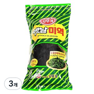 오뚜기옛날 미역, 250g, 3개