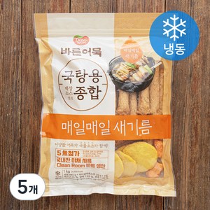 동원 바른어묵 (냉동), 1kg, 5개