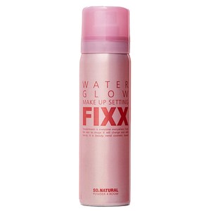 쏘내추럴 워터 글로우 메이크업 세팅 픽서, 1개, 75ml