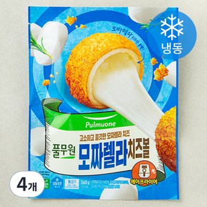 풀무원 모짜렐라 치즈볼 (냉동), 360g, 4개