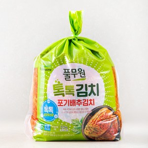 풀무원 톡톡 포기배추김치, 3.3kg, 1개