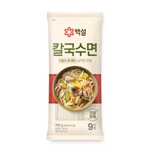 백설 칼국수면, 1개, 900g