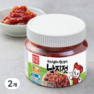 반찬단지 신선한 낙지가 입맛 살리는 낙지젓, 500g, 2개