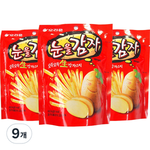 오리온 눈을감자, 56g, 9개