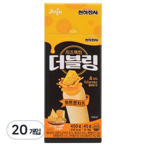 천하장사 더블링 콰트로치즈 소세지, 450g, 2개