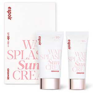 에스쁘아 워터 스플래쉬 선크림 세라마이드 SPF50+ PA++++ 60ml+30ml, 60ml, 1세트