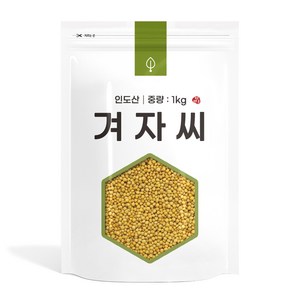 자연초 겨자씨, 1kg, 1개입, 1개