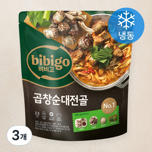 비비고 곱창순대전골 2~3인분 (냉동), 935g, 3개