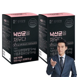 한미양행 낙산균을 채우다 15g, 30정, 2개