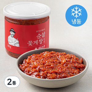 셰프의장 최인선 셰프의 양념 순살꽃게장 (냉동), 350g, 2통