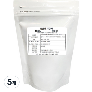 청수생약 볶은 돼지감자, 500g, 5개