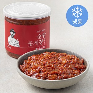 셰프의장 최인선 셰프의 양념 순살꽃게장 (냉동), 350g, 1통