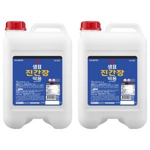 샘표 진간장 덕용, 15L, 2개