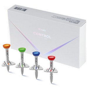 엑스넬스 컨트롤 골프티 4종, 레드, 블루, 오렌지, 그린, 1세트