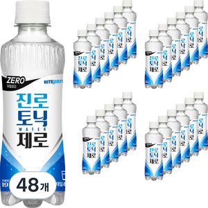 하이트진로 진로토닉워터제로, 300ml, 48개