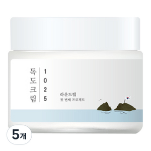 라운드랩 1025 독도 크림, 80ml, 5개