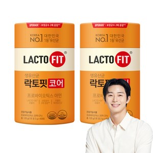 락토핏 코어 유산균 60p, 120g, 2개