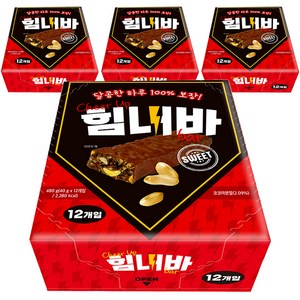 힘내바 초코 스니커즈, 480g, 4개