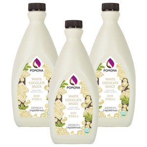 [포모나] POMONA 카페음료 소스, 2kg, 3개