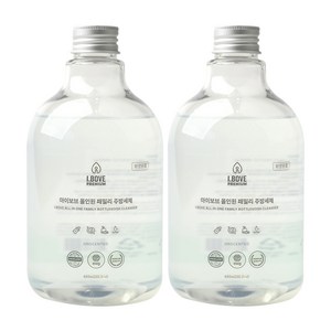 아이보브 올인원 패밀리 주방세제, 600ml, 2개