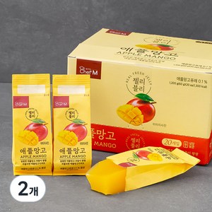 쉐프엠 젤리블리 애플망고 20p, 1.2kg, 2개