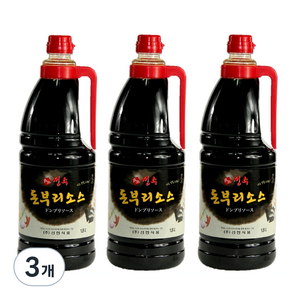 성수 돈부리 소스, 1.8L, 3개