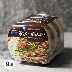 MSUSAN 속초붉은대게딱지장, 80g, 9개