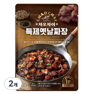 차오차이 특제옛날짜장, 180g, 2개