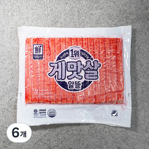 대림선 알뜰게맛살, 1000g, 6개