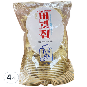 클래식 버큇칩 스낵, 4개, 280g