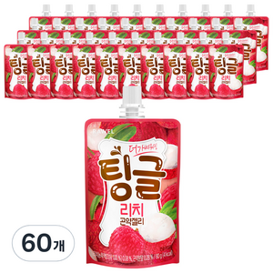 로엘 더 가벼워진 팅글 리치 곤약젤리 1개입, 80g, 60개