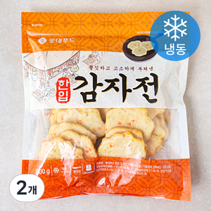 한입 감자전 (냉동), 500g, 2개